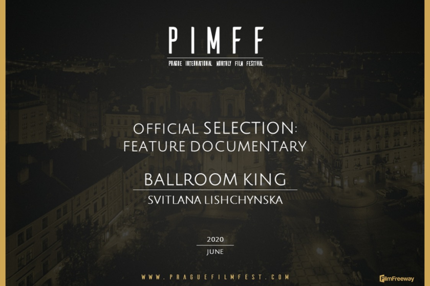 Documentary “Ballroom King” was selected at the Prague International Monthly Film Festival